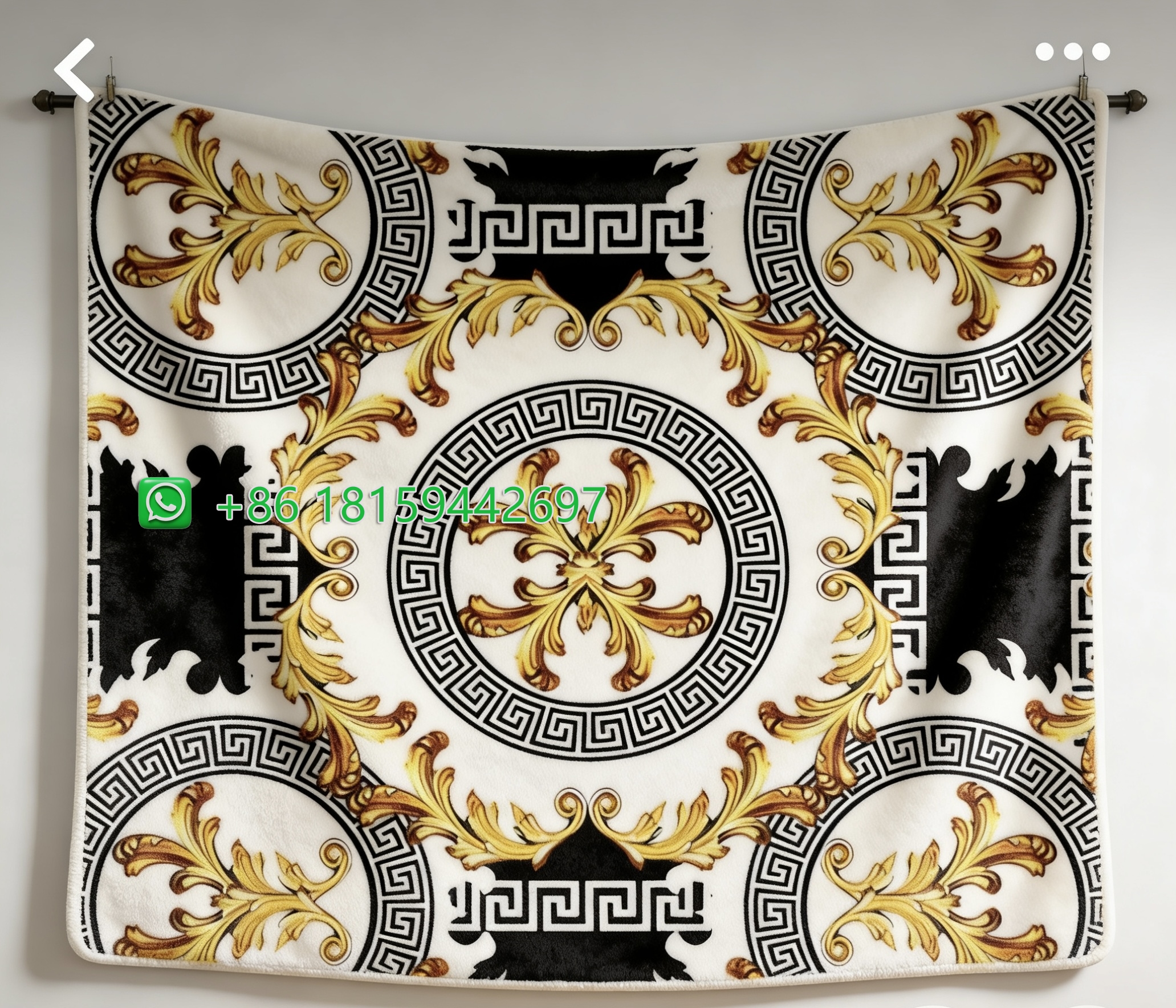 Versace Throw Blankets